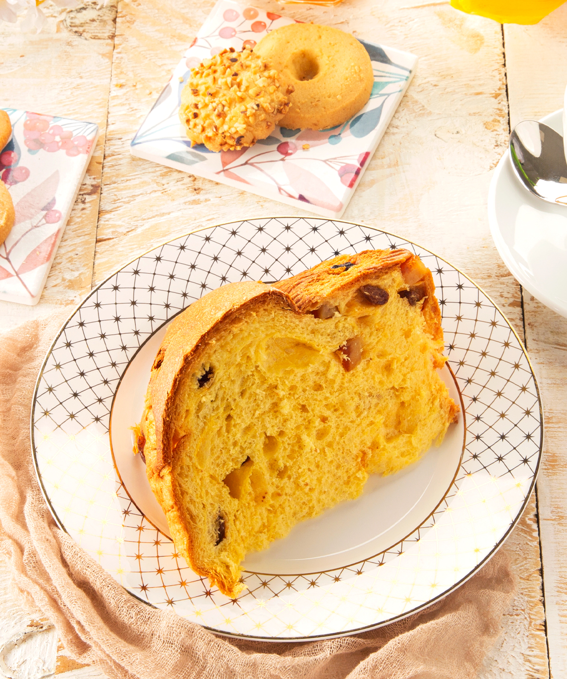 Panettone artigianale Milano - Pasticceria Ottocento - slice